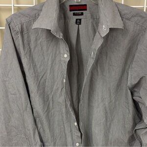 Architect striped button-up shirt size XL or 17/17.5 x 34/35. Long sleeve. EUC